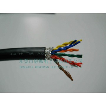 UL21632無鹵MPPE-PE多芯屏蔽線